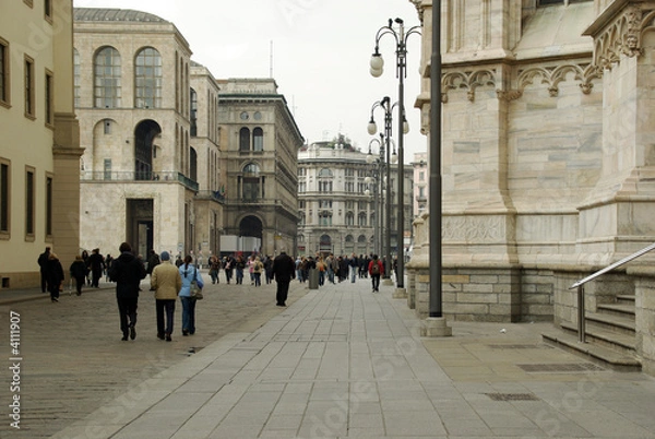 Obraz Um den Mailänder Dom