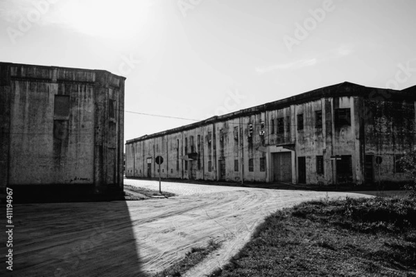 Obraz old abandoned barn