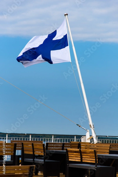 Obraz Flag on the ship