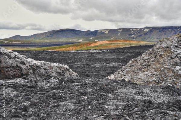 Fototapeta Lava landscape