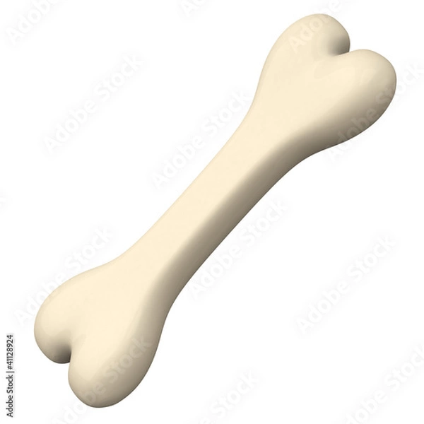 Fototapeta Bone icon 3d