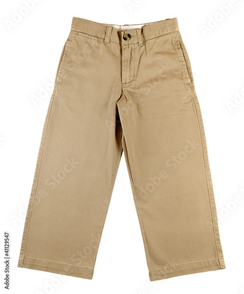 Obraz Spodnie dziecka na białym tle