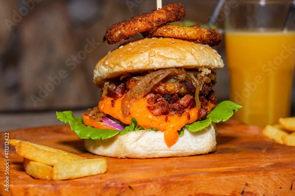 Fototapeta Hamburguer