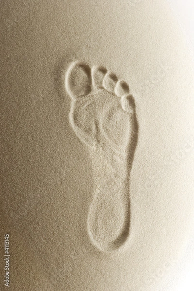 Obraz impronta piede