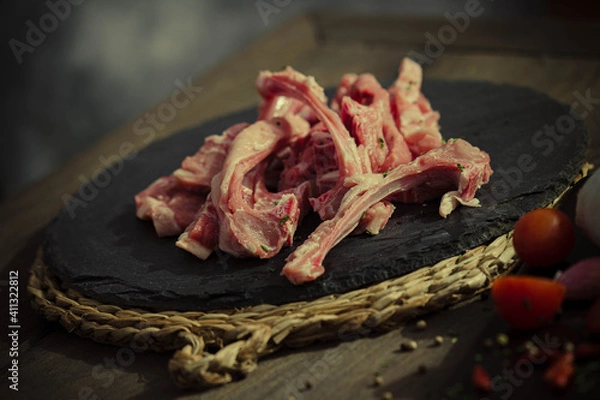 Obraz cordero a la brasa