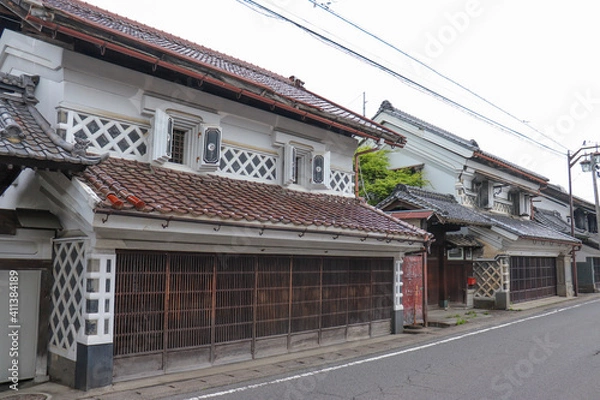 Fototapeta 村田の町並み（宮城県村田町）
