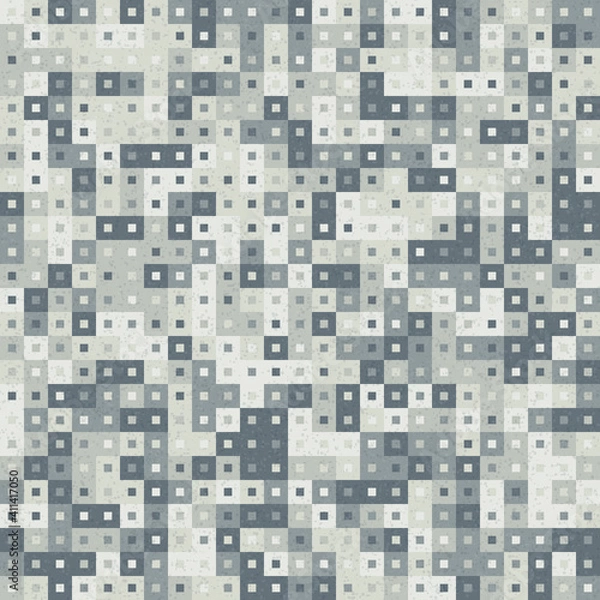 Fototapeta Abstract Geometric Pattern generative computational art illustration