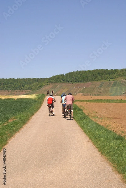 Fototapeta Radfahrer