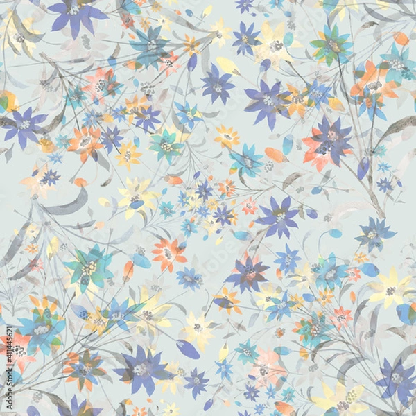 Obraz seamless floral background