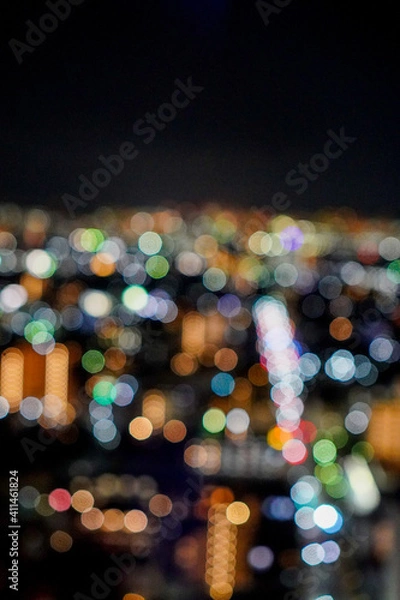 Obraz 夜景, 都会, 東京, 都市風景, キラキラ, ネオン, イルミネーション, 美しい, 絶景, 綺麗, ライト, 夜, 都心, 眺望, タワー, 高速道路, テールランプ, ビル, 不動産, レジデンス, タワーマンション, 建物, 高層ビル, ライトアップ, 光, 高層マンション, ランドマーク, ビル群, 輝き, 明るい, 首都高速, 関東, 東京都, 大都会, 首都圏, 都市, 夜空, 灯,