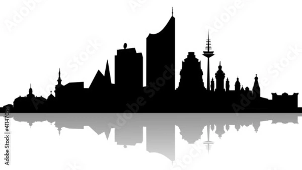 Obraz Leipzig Skyline