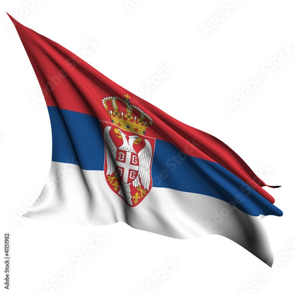 Obraz Serbia flag - collection no_4