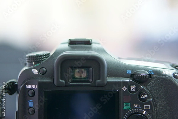 Obraz カメラのクローズアップ