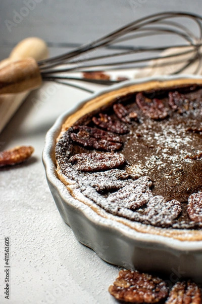 Obraz Home Baked Pecan Pie