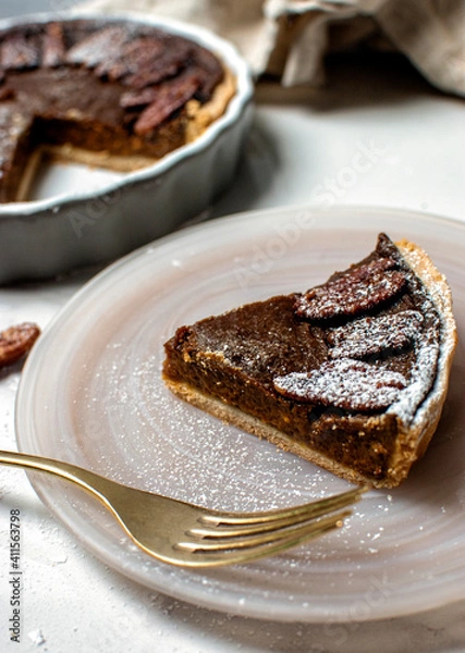 Obraz Home Baked Pecan Pie