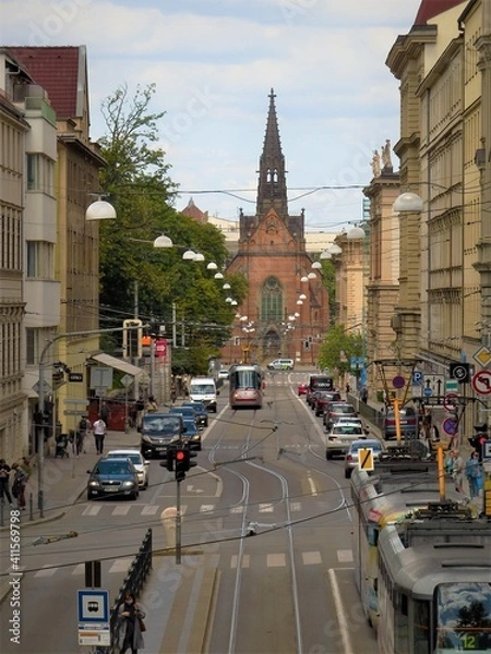 Obraz traffic in the city