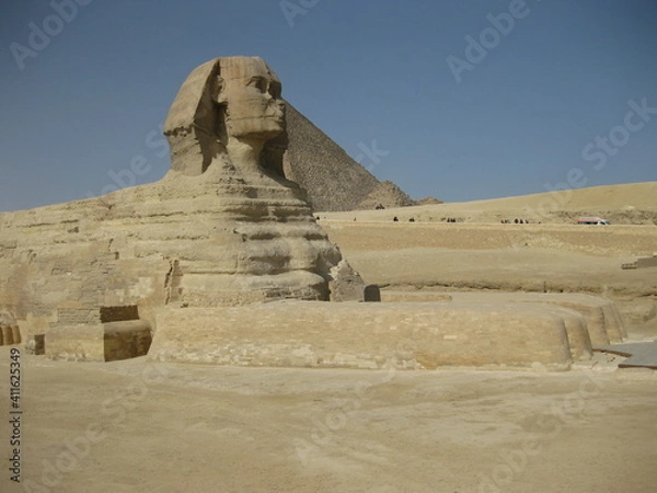 Fototapeta Les pyramides d'Egypte