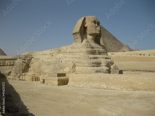 Fototapeta Les pyramides d'Egypte