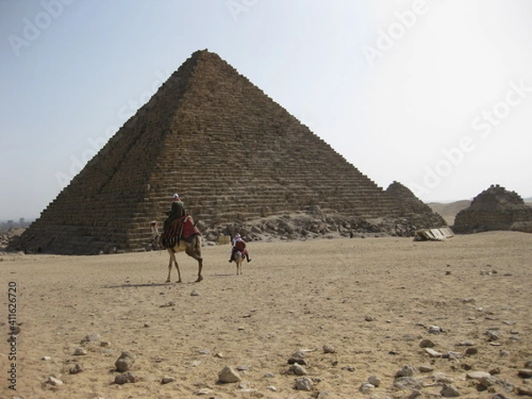 Fototapeta Les pyramides d'Egypte