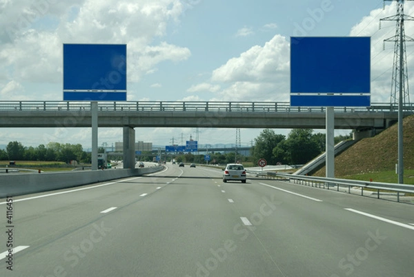 Obraz autoroute