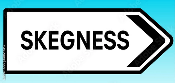 Obraz Skegness Road Sign