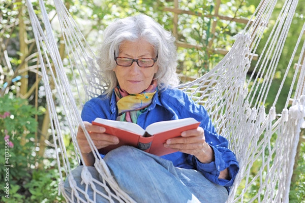 Obraz Entspannte Lesestunde