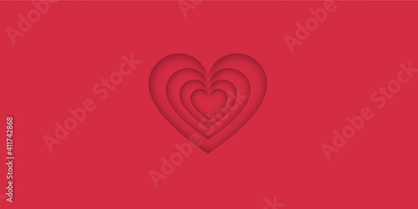 Fototapeta red heart background, valentines day 2023, valentines day images, images for valentines day
