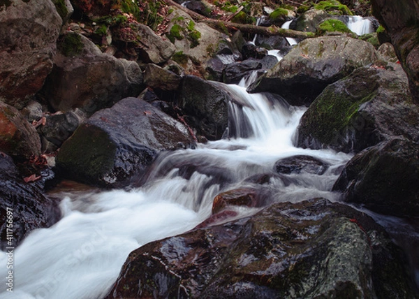 Obraz waterfall in the mountains
