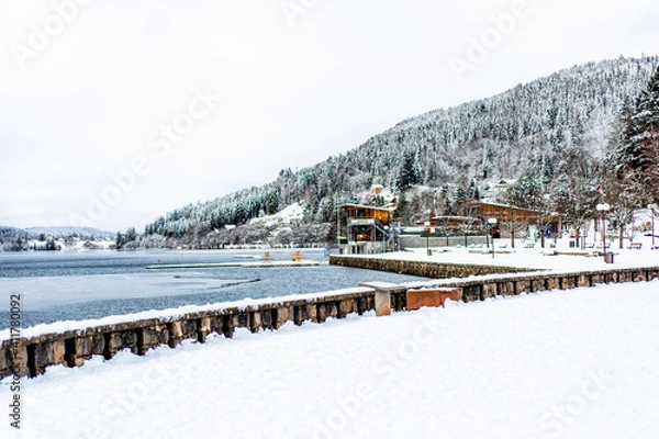 Obraz lac neige