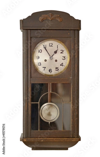 Obraz Stary zegar ścienny