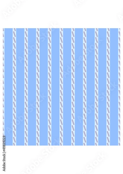 Fototapeta Seamless striped pattern in retro colors. Vector illustration.