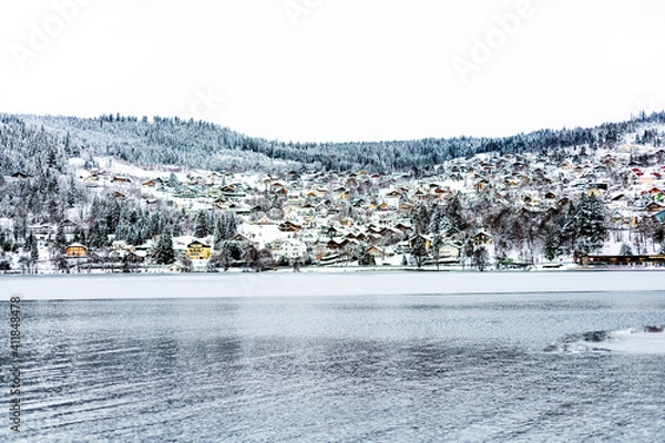 Obraz montagne neige