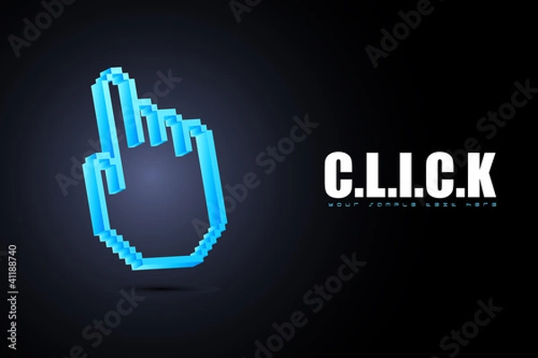 Fototapeta Hand Pointer