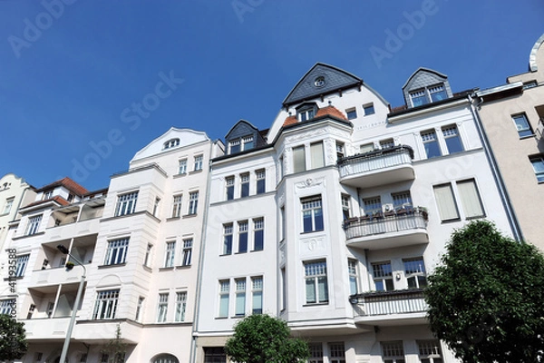 Fototapeta Leipzig Häuser