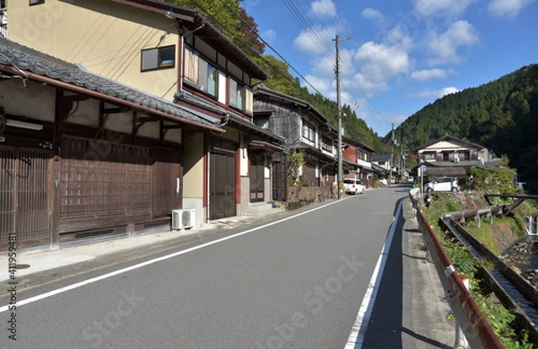 Fototapeta 鞍馬街道　京都市