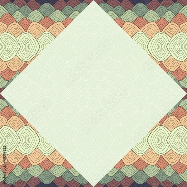 Obraz Abstract ornamental background.
