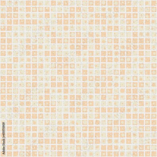 Fototapeta Abstract Geometric Pattern generative computational art illustration