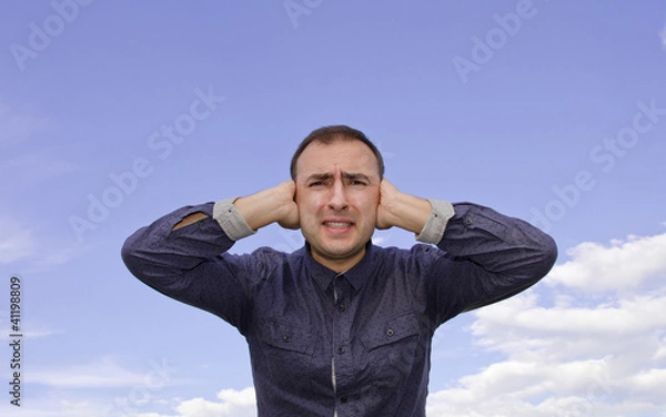 Obraz Sufrimiento, Estres, Dolor, Hombre.