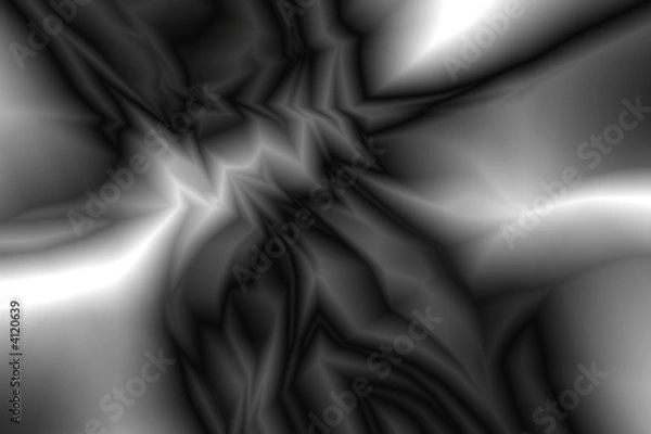 Obraz Black and white abstract background