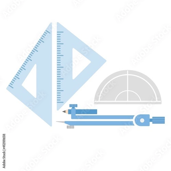 Obraz 算数のイメージイラスト