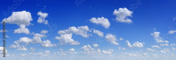 Obraz Cloudscape - Blue sky and clouds