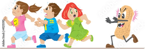 Obraz Peanut allergy