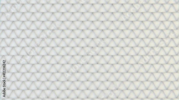 Fototapeta Abstract geometric texture of randomly extruded triangles