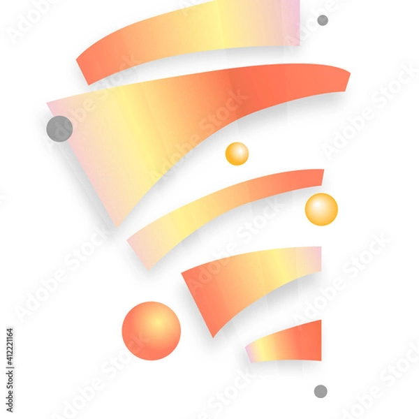 Obraz Bright abstract composition