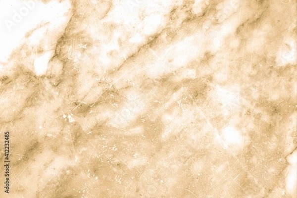 Fototapeta Brown marble tile floor texture and bckground seamless