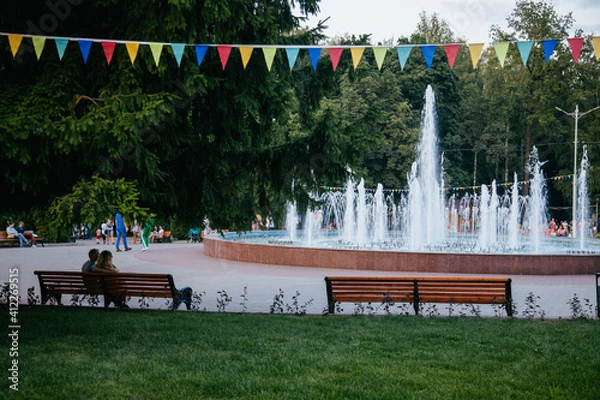 Obraz Rest in the park