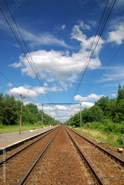 Obraz Railroad tracks