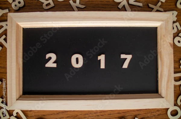 Obraz New year 2017