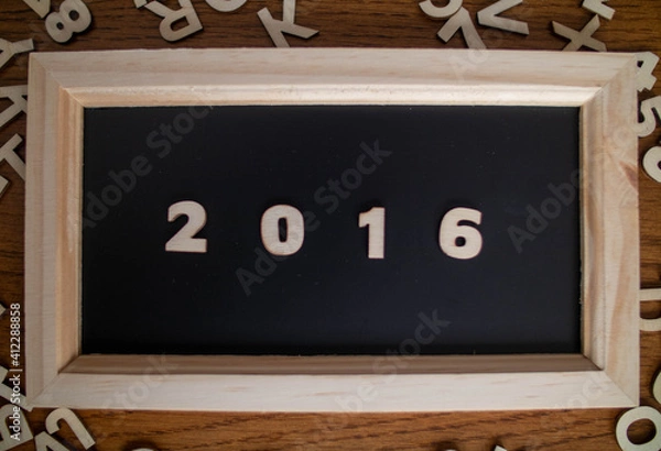 Obraz new year 2016