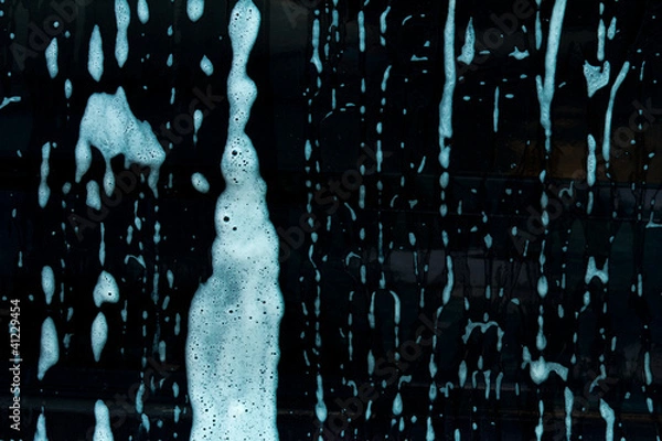 Obraz Foamy car wash